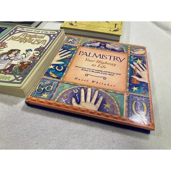 Book Bundle Tarot Astrology Dream Power Palmistry Herbalism W/ Tarot Deck Poster - Picture 4 of 16